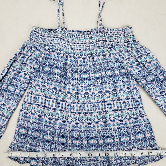 Epic Threads Big Girls Peasent Off shoulder Top L - Picture 6 of 11